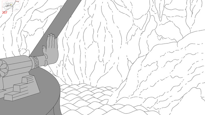 Background Layout Design for The Midnight Gospel on Netflix. Created at Titmouse Animation Studio.