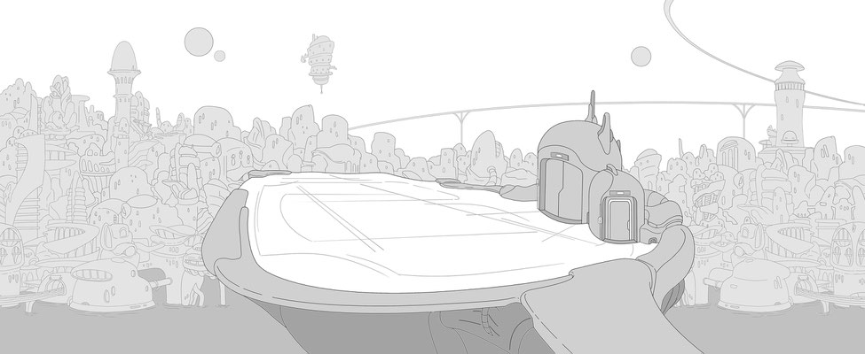 Background Layouts for The Hospital (Property of Amazon Studios)