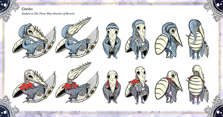 Character design for Reverie world-building project.