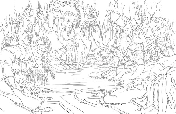 Background Layouts for The Hospital (Property of Amazon Studios)