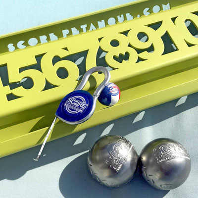 Score Pétanque personalized goodies