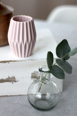 Kugelvase aus Glas für Hochzeit Blumenarrangement