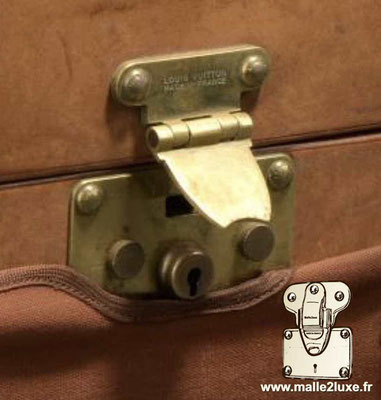 Louis vuitton suitcase lock old suitcase