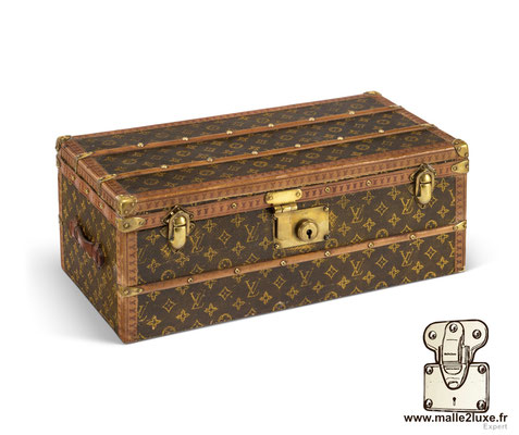 Malle à fleurs Louis Vuitton - 21 420 € reccord au enchere malle2luxe