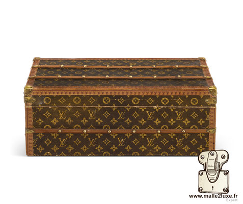Malle à fleurs Louis Vuitton - 21 420 € reccord au enchere malle2luxe