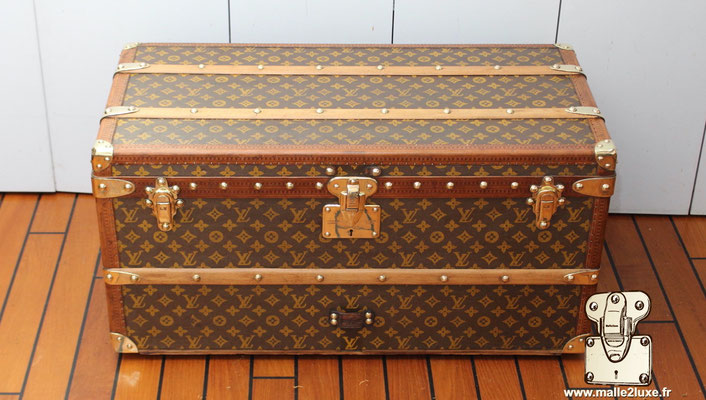 Malle Louis Vuitton Serrure Incrochetable A Gorges Malle2luxe