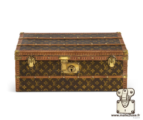 Malle à fleurs Louis Vuitton - 21 420 € reccord au enchere malle2luxe