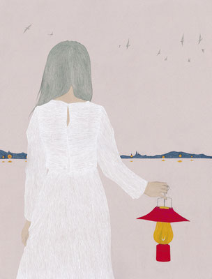 HBギャラリー個展「遠い町」展示作品2020.2