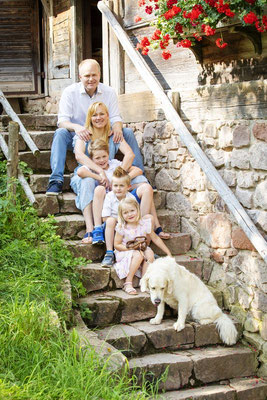 Familienshooting outdoor