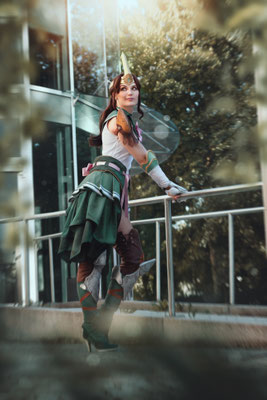 Sailor Jupiter, Sailor Moon Cosplay: Krystl Cosplay Photo: Spoon Photography Edit: Laecia Photography Design: Moize Opel