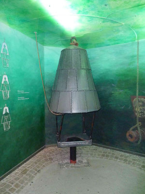 Musée vasa cloche de plongée