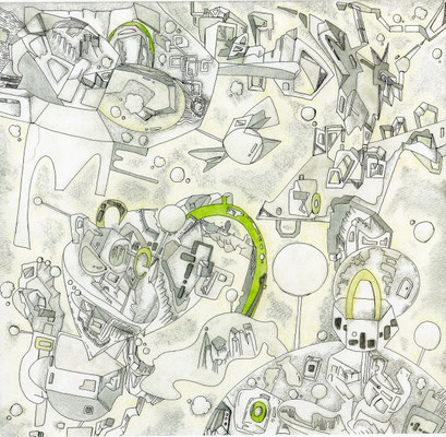 「Image of Number -0-」2014.3(300mm×300mm)