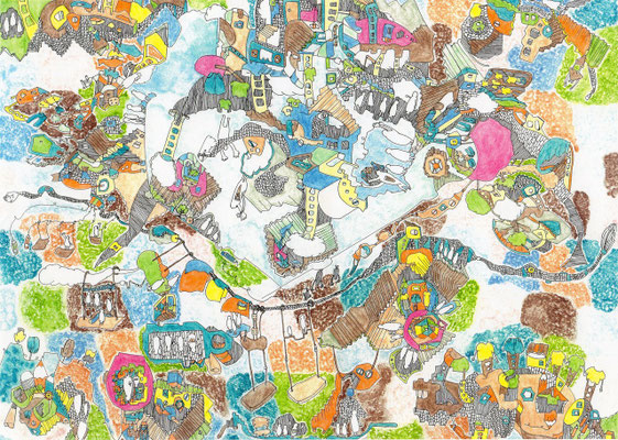 「遊具地図」　2013.2(409mm×318mm)