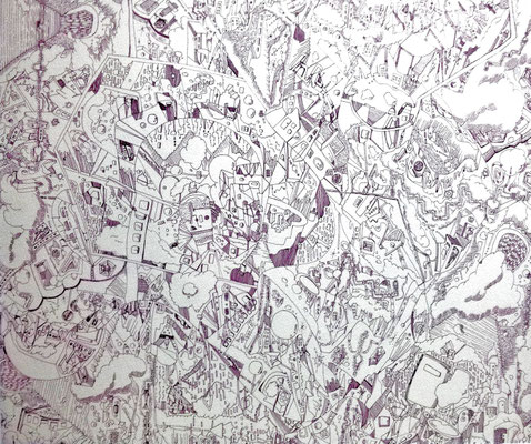 「世界を作れ」 2014.2(530mm×455mm)【SOLD OUT】