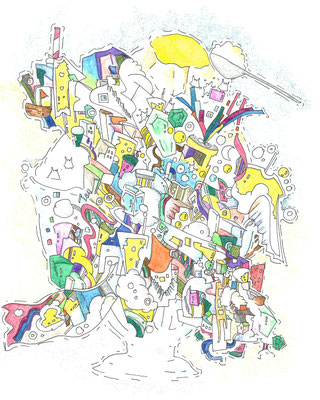 【SOLD OUT】「かき氷アーキテクチャ」2019.8 334mm×242mm