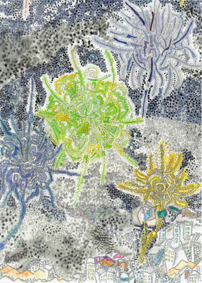 「想い花火」部分4   2013.4～7