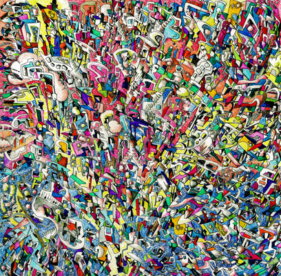 shabel 全国流通盤2ndアルバム「Null Point Exception」 Artwork(表面ジャケット） 2016.12