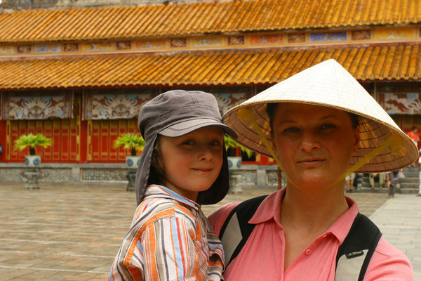 Auf dem Hof der Feierlichkeiten standen seinerzeit die Mandarin