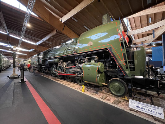 Ein weiteres Highlight der Stadt Mulhouse ist der Besuch des größten Eisenbahnmuseums Europas, der Cité du Train.