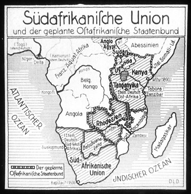 Nach Kriegsende und Verlust der Kolonien entschied der Völkerbund, das Land der Südafrikanischen Union als Mandatsgebiet zuzuteilen, es folgte daraufhin eine Art Südafrikanisierrung, also kam man vom Regen in die Traufe.