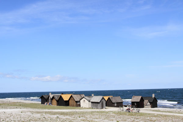 Helgumannen ist ein altes Fischerdorf auf Fårö. Es wird im kleinen Stil heute noch betrieben. 