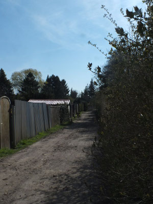 Weg im Stadtgebiet Westufer