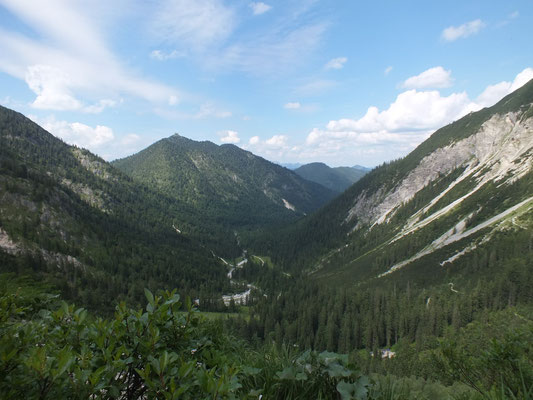 Blick vom Lakaiensteig