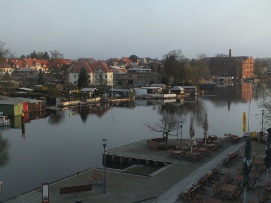 Inselstadt mit Blick auf das Westufer