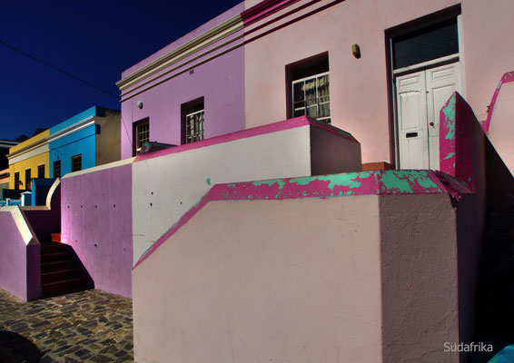 "Bo kaap", das Malaienviertel in Kapstadt (Südafrika)