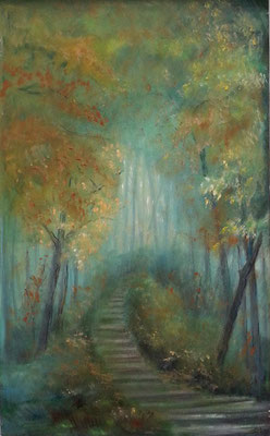 "Elfenwald", 2014, 75x45, (Privatbesitz)