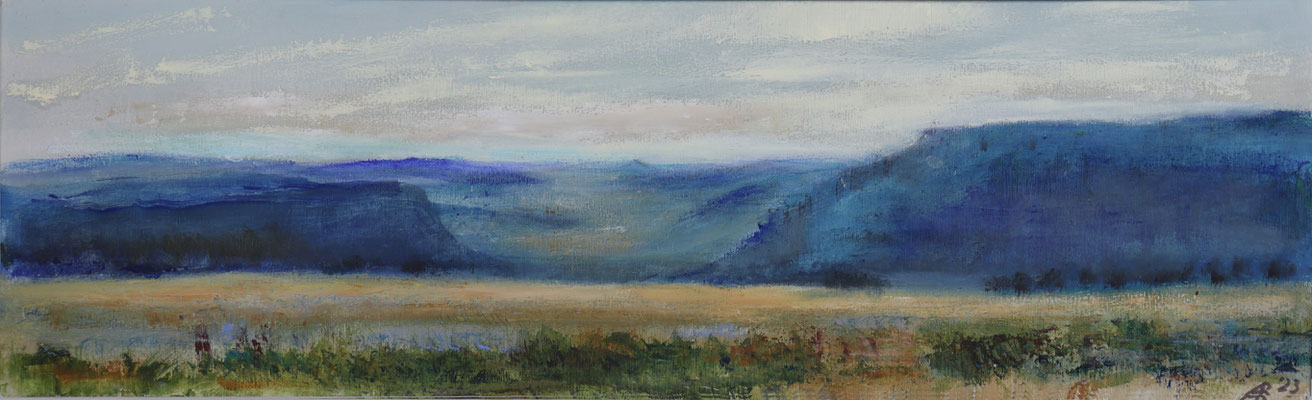 ,,Jenaer Berge" 2023 (17,5x58)