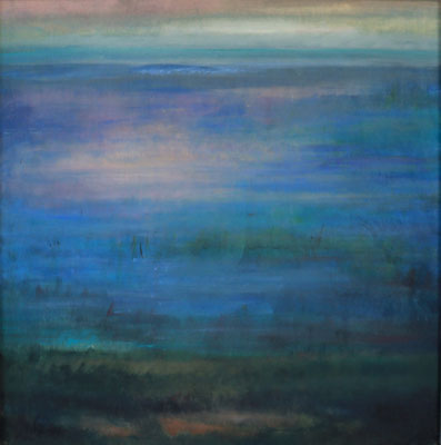 "Imaginäre Landschaft" 64x64, 2020