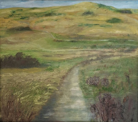 FELDWEG / 2015 / 69x 78,5 / OEL