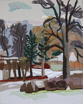 Winter im Park, 2003 (75x63)