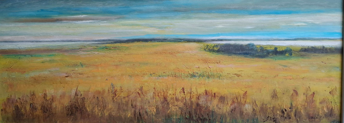 BODDENLANDSCHAFT / 2025 / 48 x 41 / OEL