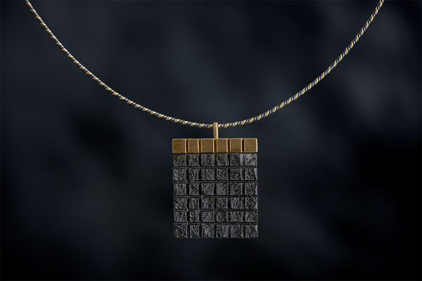 Produktnummer 5298 - 750/- Gelbgold, Gabbro