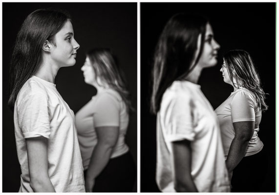 Modellen: Ries en Jolien  Locatie: Studio