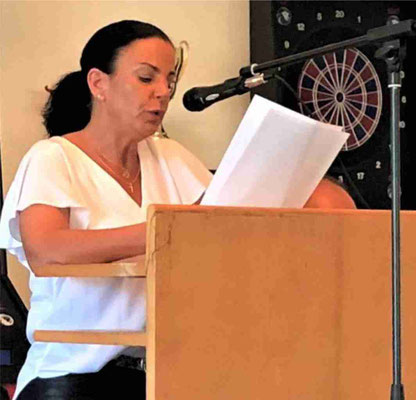 Bericht des Präsidiums durch Vizepräsidentin Andrea Bernhardt-Meier 