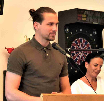 Abschiedsworte an den Trainer von Kapitän Steven Kröner