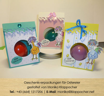 Geschenkverpackungen für Ostereier
