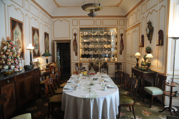 Château de Boussac : salle à manger