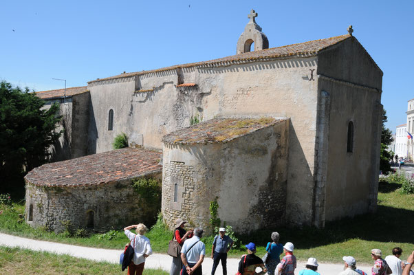 L'Île d'Aix : l'église abbatiale Saint-Martin