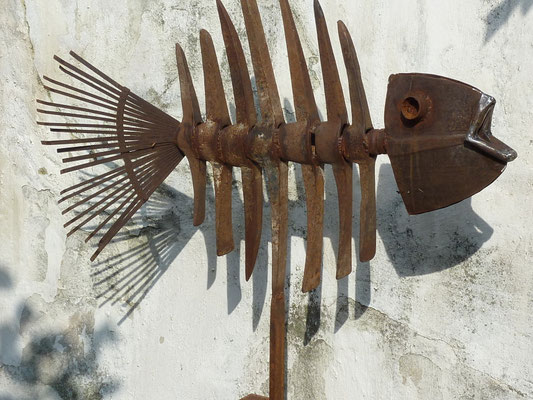 "Erdfisch", h 105 cm x h 90 cm