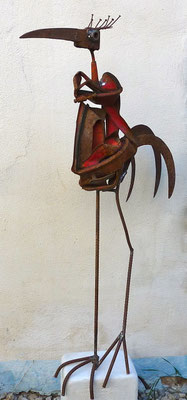 "Der Seher", h 166cm (inkl. Podest)