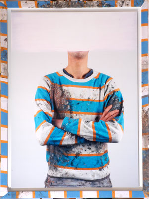 Johannes Daniel, to think about that, 2016 Öl auf Leinwand