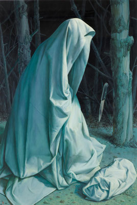 Michael Triegel, Nacht, 2006, Acryl auf Bütten, © VG Bild-Kunst, Bonn 2018