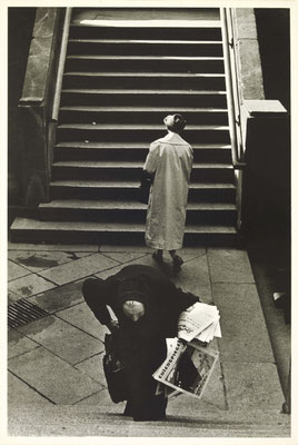Ursula Arnold, Zeitungsfrau, Leipzig, 1956