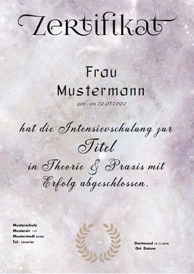 Vorlagen Zertifikat Diplom Urkundes Webseite