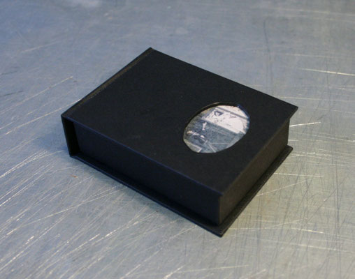 Petit coffret papier pour petit flip-book 19e (7x5 cm)