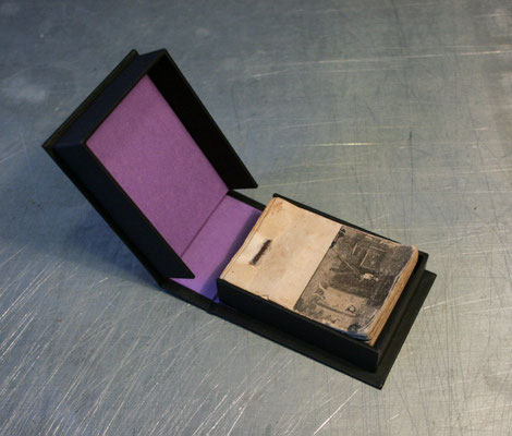Petit coffret papier pour petit flip-book 19e (7x5 cm)